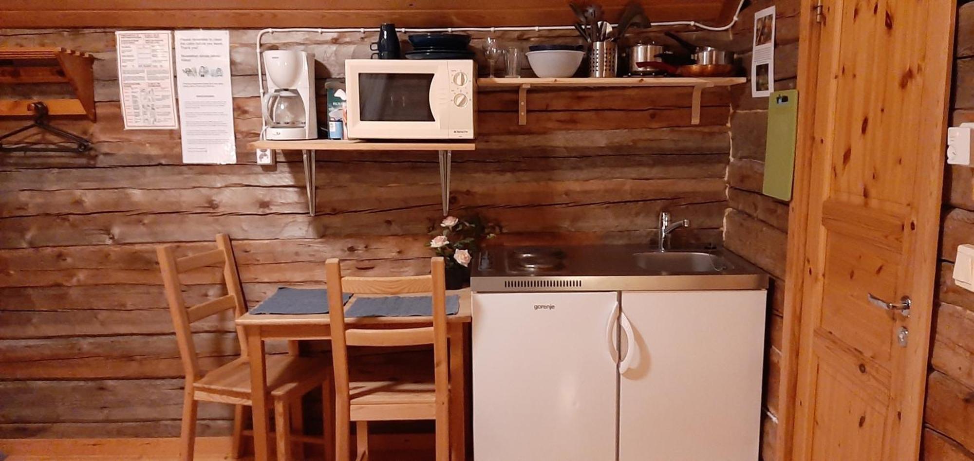 Korvala Log Cabins Bagian luar foto