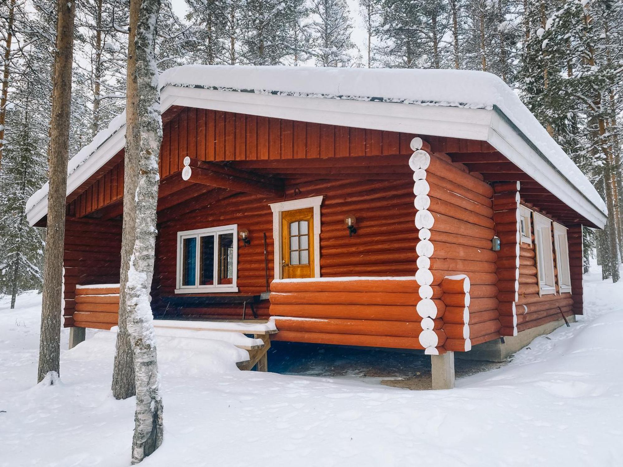 Korvala Log Cabins Bagian luar foto