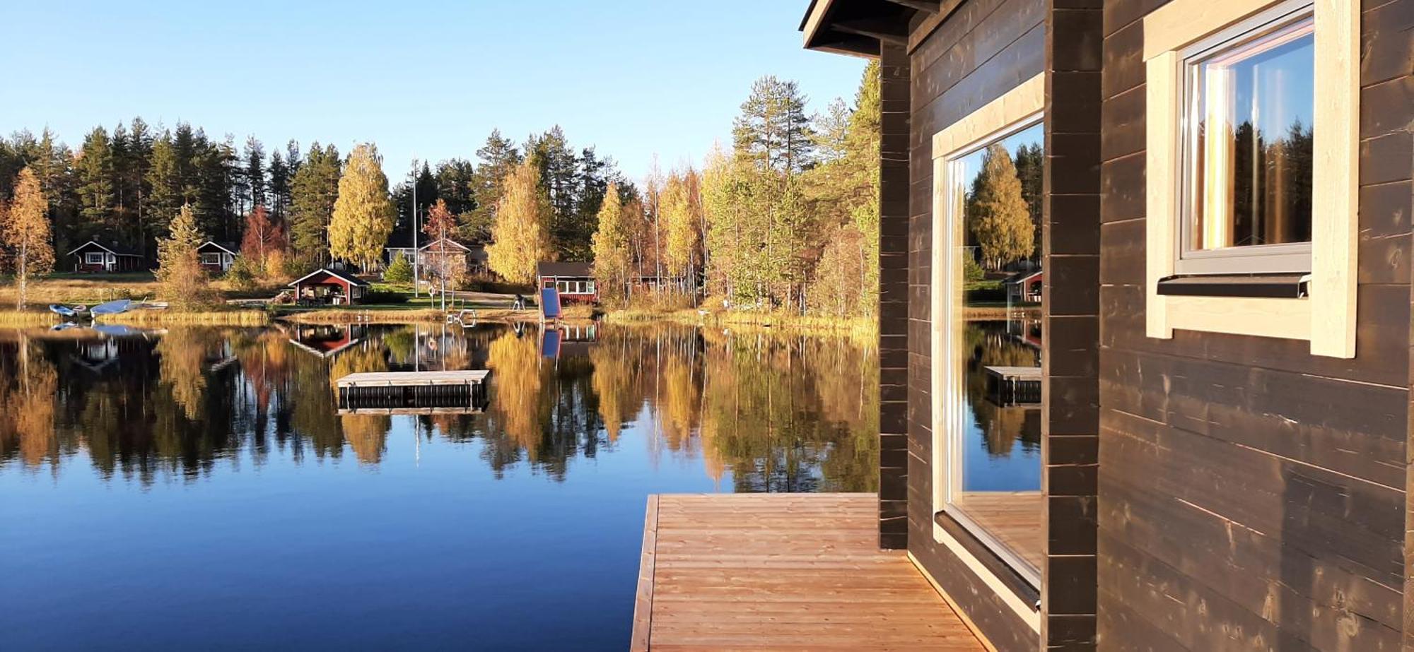 Korvala Log Cabins Bagian luar foto