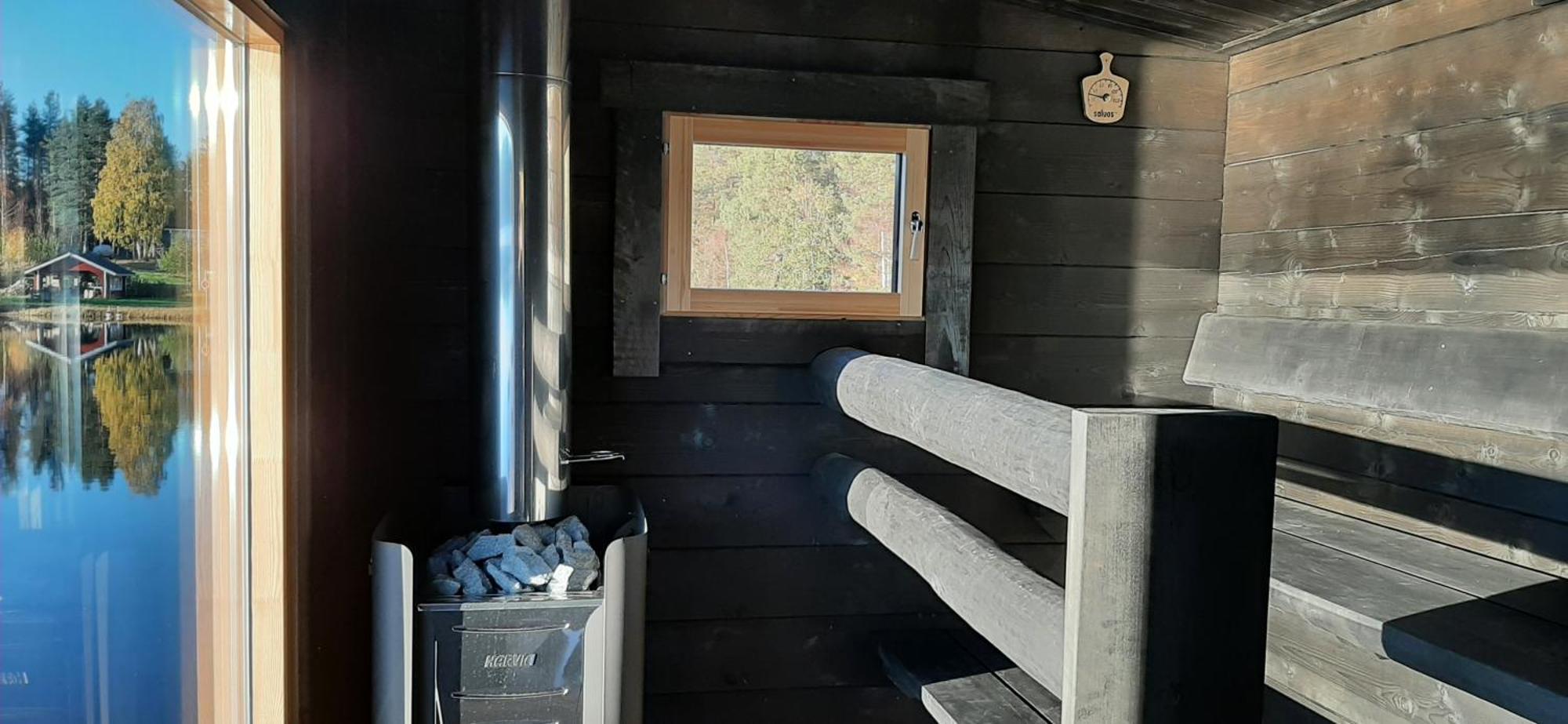 Korvala Log Cabins Bagian luar foto