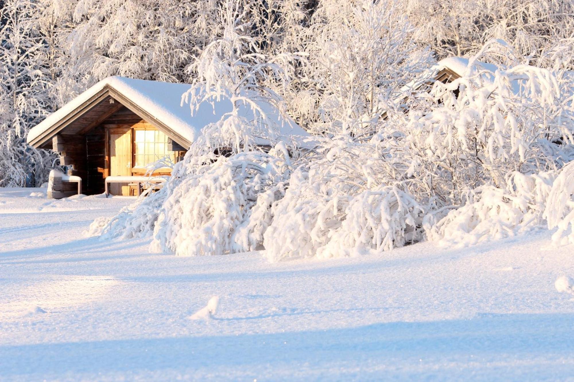 Korvala Log Cabins Bagian luar foto