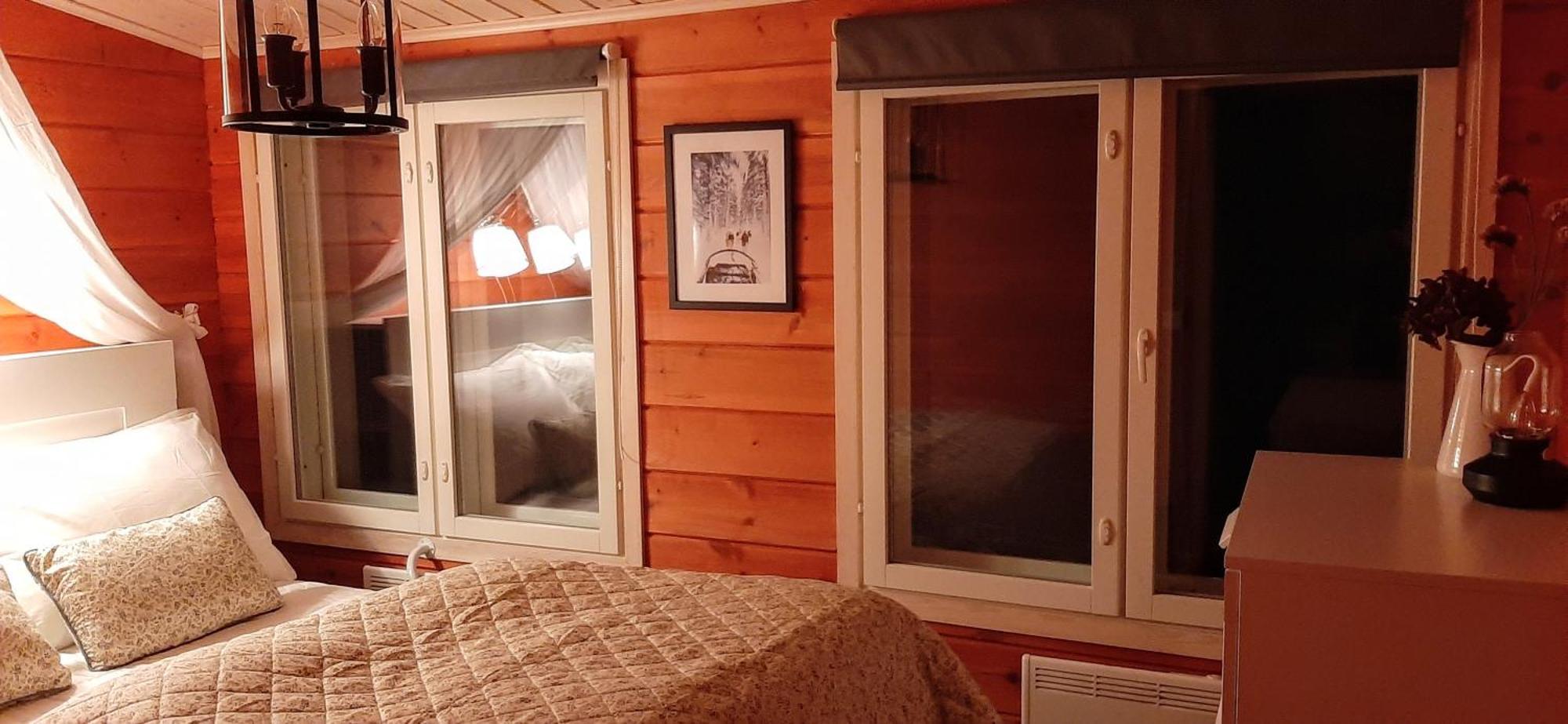 Korvala Log Cabins Bagian luar foto