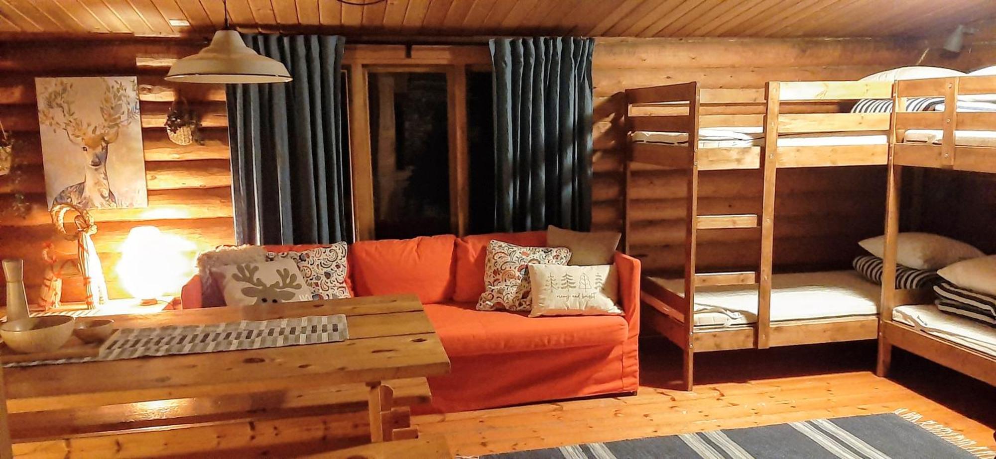 Korvala Log Cabins Bagian luar foto