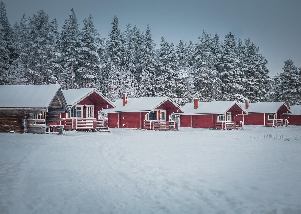 Korvala Log Cabins Bagian luar foto
