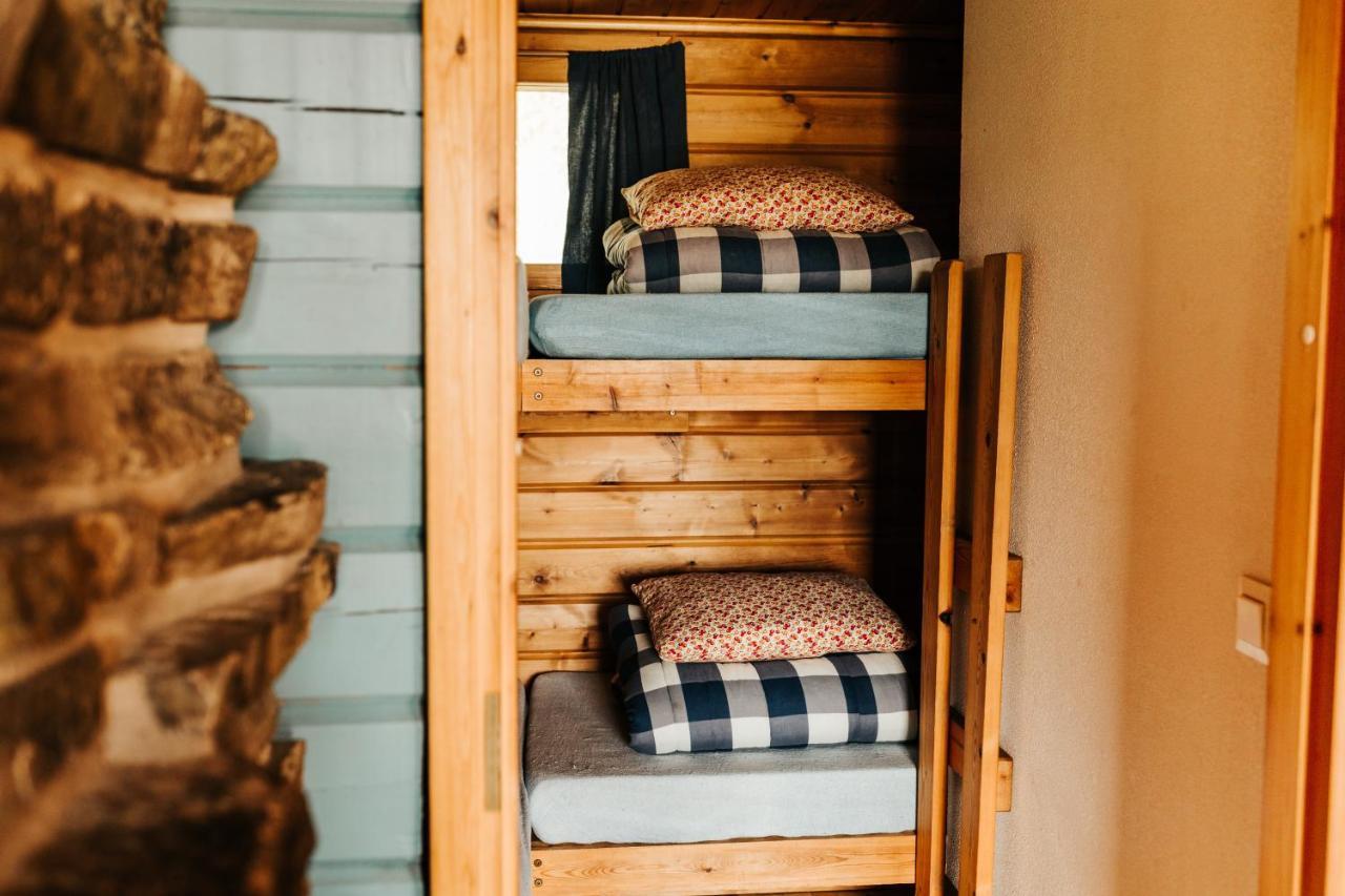 Korvala Log Cabins Bagian luar foto