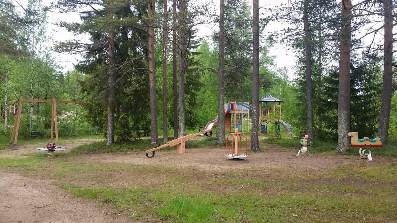 Korvala Log Cabins Bagian luar foto
